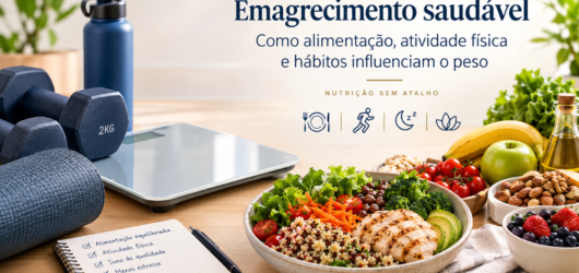 Emagrecimento saudável: como alimentação, atividade física e hábitos influenciam o peso